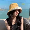 Berets 2023 Korean Style Spring And Autumn Hat Female Japanese-Style Internet-Famous Ins Bucket Summer Sun Protection Doubl