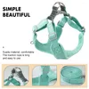 Dog Collars Pet Harness Leashes Small Dogs Portable Puppy Seat Belt Wear-resistant Supply Suede Convenient Accessory