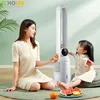 ECHOME Bladeless Fan Electric Floor Fan Remote Control Shaking Head Energy Saving Air Cooling Household Mini Air Conditioner