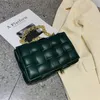 Borse a tracolla all'ingrosso della fabbrica 11 colori semplice borsa in pelle tinta unita Joker classica borsa a catena intrecciata a mano moda flip portamonete per cellulare 1009 #