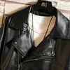 Mäns päls 2023 Spring Mens Leather Jacket Men mode Motorcykel PU ROERS MANA HIP HOP STREETEWEAR CHAQUETA HOMBRE M-3XL