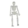 Color Soft TPR Skeleton Skull Elastic Halloween Kids Toy Gift Zombie Model Stress Relief Fun Fidget Toys for Anxiety Joke Squeeze Toys 2730