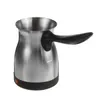 800W Portable Electric Coffee Maker Turkish Greek Coffee Machine Rostfritt stål Separat hemmakontor Espresso Te Moka Pot