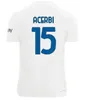 Maglia da calcio LAUTARO 2023/24 BARELLA INTERS CORREA THURAM ACERBI Casa lontano TERZA MILANS UNIFORMI maglia da calcio 2023 2024 tuta da uomo per bambini