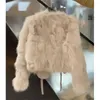 Pelliccia da donna 2023 Cappotto invernale da donna Haining imitazione caldo e spesso autunno finto