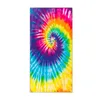 Handdoek Handdoeken Tie Dye Strand 63 inch x 31 inch Fijne vezel bedrukt polyester Vierkant Geweldige set badkamer