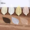Pendant Necklaces BoYuTe 20Pcs 78 38 0.3MM Big Metal Brass Filigree Leaf Charms Diy Hand Made Jewelry Accessories