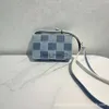 Квадратная кассета Bvbag Дизайнерская сумка Классические простые сумки Veneeta Женская 2023 Леди Новая кожаная плетеная сетка на одно плечо через плечо Маленькая Eddg