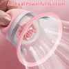 Jouets pour adultes AAV Massage du sein Vibrateur Sucker Fort Stimulateur de succion manuel avec 10 modes de rotation de vibration Sexe pour femmes 230925