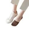 Men's Socks Anti-slip Spring For Men Solid Color Summer Cotton Five Toe Boat Male Hosiery Finger