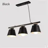 Pendant Lamps Modern Creative 3 Heads Led Lights Restaurants Study Rooms Bedroom Hanging Nordic Wooden Lamp For Home