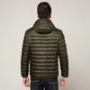 Mens Down Parkas AllSason Ultra lekka, opakowala woda i windroczyny oddychający płaszcz wielki rozmiar męskie bluzy kurtki 2309925