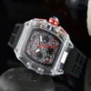 Модные стильные роскошные спортивные кварцевые деловые прозрачные силиконовые часы мужские наручные часы с календарем и датой, брендовая новинка 212U