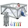 Baby Rail Playpen Foldable Heyo.Ja Large Play Yard for Babies and Toddlers Pens with Gate 230925