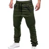 Pantalons pour hommes Hommes décontracté Joggers pantalon solide mince Cargo pantalons de survêtement mâle multi-poches pantalon hommes vêtements de sport Hip Hop Harem crayon pantalon 230926