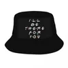 Bérets tendance Friends TV Show Bob Hat femme Protection UV randonnée je serai là pour vous casquettes de pêche couvre-chef d'été