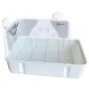 Small Animal Supplies Rabbit Litter Box Corner Pan Bedding Toilet Potty Trainer for Hamster Pet For Adult Guinea Pig Ferret Gal 230925