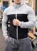 Kvinnorjackor Autumn Winter Men Snabbt torrt löpare Jackor Elastisk vattentät fitness Gym Utomhus Sport Huven Rockar Skin Vindbrytare 230926