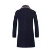 Lana maschile 2023 Arrivo inverno di alta qualità Trench casual giacca da uomo / business spessa lana da uomo calda grande