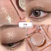 Ombre à paupières magnifique paillettes fard à paupières tons de terre longue durée imperméable nacré miroitant maquillage cosmétiques 230926