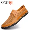 Sapatos de vestido masculinos sapatos casuais homens verão estilo malha apartamentos para homens mocassins trepadeiras casuais sapatos de alta qualidade muito confortáveis tamanho 38-50 230925