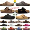 Birken slippers Boston Clogs Sandals Fashion Summer Leather Slide Favourite Beach Casual Shoes Women Men Arizona Mayari size 36-46