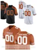 Futebol Americano Texas Longhorns Jerseys 3 Quinn Ewers 24 Jonathon Brooks 0 Ja'Tavion Sanders 41 Jaylan Ford 28 Jerrin Thompson Earl Campbell Vince Young Sam Ehlinger