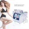 Mini corps contournant le laser RF 80k 40k machine de cavitation sous vide en forme de S élimination de la cellulite liposuccion laser amincissant l'équipement de beauté