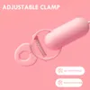 Giocattoli per adulti 10 frequenze vibratore per capezzoli pinze vibranti clip per clitoride massaggio al seno stimolazione sesso erotico per donne 230925