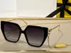 Güneş gözlükleri Unisex için yaz 40012 Kedi Göz Tarzı Anti-ultraviyole retro plaka tahtası tam çerçeve zincir rastgele kutu ile geliyor