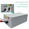 Autres fournitures pour animaux de compagnie 5L Pulse Machine à traire de chèvre 220V Arrêt automatique Bovins Pulsation en acier inoxydable Milker Seau Pompe à vide 230925