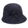 Berets Lawliet Womens Lace Poliéster Cloche Balde Ocasião de Casamento Chapéus Sun Beach Cap A610 230926