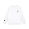 Men's Letter Embroidered Sweater Printed Pullover Loose Fit Hooded Sweater Pure Cotton Soft Unisex s40u16