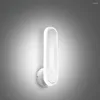 Wandlamp 12W moderne LED-sconce binnenlichtbalk zwart bedraad met 330° draaibare arm