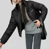 コートデザイナーの女性パフジャケット女性レディースコートクラシックアウトドアキープ暖かい厚い風のないウインドパウンドアウターウェアファッションブラックウィンドブレイカージャケットパーカー