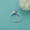 Luxury Moissanite Jewelry Mosang Stone Jewels 925 Silver Moissanite Ring Semijoyas Bijouterie Party Rings