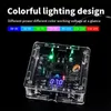 Tattoo Machine Transparent Power Supply 3A Foot Free Transformer LED Display Screen Prick Eyebrow Floating 230926