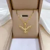 Choker Stainless Steel Chain Phoenix Gorgeous Micro Set Zircon Copper Pendant Necklace Luxury Fashion Jewelry