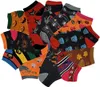 Halloween Socks 12 Pairs Pack Women Low Cut Colorful Fancy Design Ankle Socks