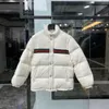 2023New Fashion Down Coat Men's and Women's Designer Coat Winter Couple Sweatshirt Coat White Goose Down Jacket