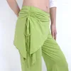 Scene Wear Belly Dance Pants Lady Costume Tribal Bellydance Clothes Ladies High midjebyxor Practice