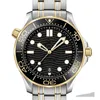 Les hommes regardent Miyota 8215 Sea de haute qualité 300m AAA 42 mm qualité originale en verre saphir caoutchouc automatique mécanique Jason007 Master Watch avec logo