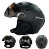 Skates Helme MOON Schutzbrille Skihelm Integral geformtes PCEPS Hochwertiger Skihelm Outdoor-Erwachsenensport Ski Snowboard Skateboard Helme 230925