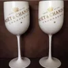 Kunststof wijn PARTY Witte champagne Coupes Cocktailglas MOET Champagne Fluiten beker LJ200821197S