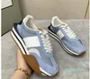 Top Brand James Nylon Suede Sneakers Shoes Side Stripe Suede Nylon Chunky Rubber Sole Men Trainer Lace Up Comfort Discount Walking