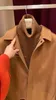 Loro Piano Spring Mens Jackets Casual Lapel Camel Hair Jacket Coats