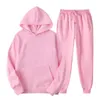 Men's Tracksuits 2023 Women's Sets Oversized Hooded Long Sleeve Hoodie Sport Pants Lady Suit Two Piece Set Casual Fleece Tracksuit Women