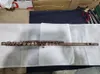 Ny ankomst C Flute 16Key Stängd Borr Antik mässingskvalitetsinstrument med fodral