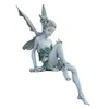 Objets décoratifs Figurines Fleur Fée Statue Ornement Figurines avec Ailes Jardin Extérieur Résine Artisanat Aménagement Paysager Décoration de Cour Livraison Rapide 230925