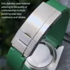 Bracelets de montre 20mm 21mm bracelet de montre en caoutchouc à extrémité incurvée adapté au bracelet en silicone Sub GMT Explorer2